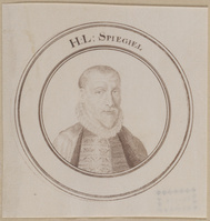 PP 1166
<br/>
portret Hendrick Laurentszoon Spieghel (1549-1612)
<br/>
<em>Faber, Johan (I) (1650/1660-1721)</em>
